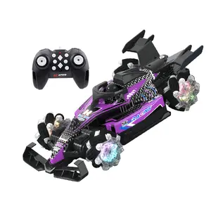 Drift King RC Racing Car with LED Lights, 2.4GHz High Speed 360° Spin Stunt Drift Car