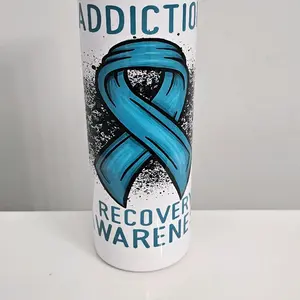 Addiction Recovery Awareness Tumbler