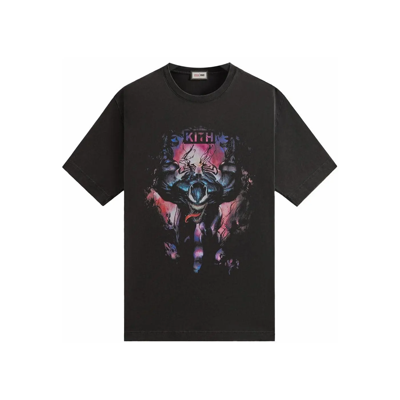 Kith x Marvel Symbiote Vintage Tee Black