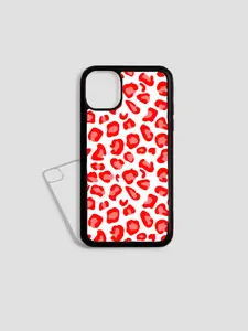 Cheetah Print (Red) Phone Case
