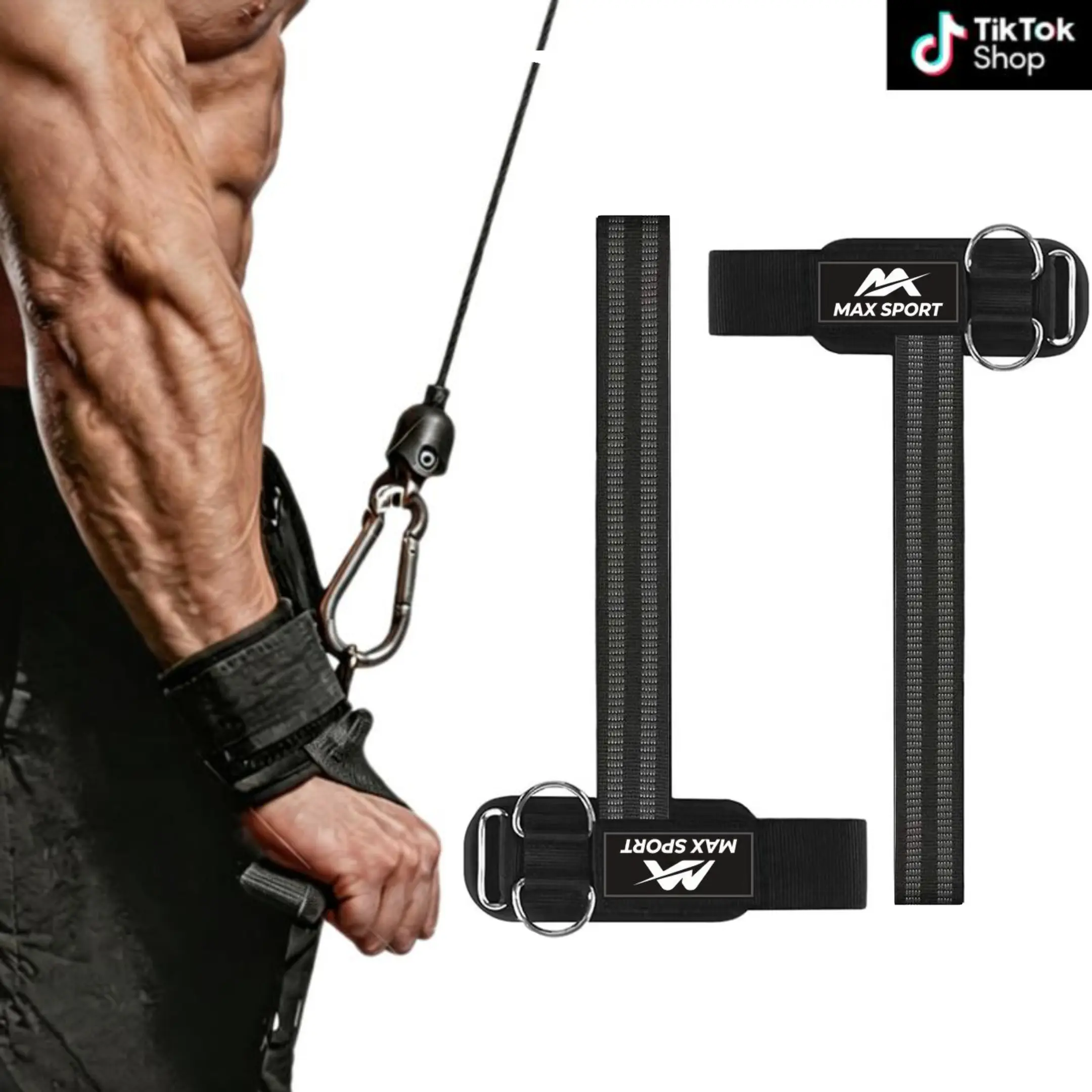 Heavy Duty Thickened Unisex Lifting Straps - Workout Accessories, Athletic Accessory, Reinforced Double D-Rings for Durability, Wide Silicone Anti-Slip Grip, Thick Wide Wrist Protection for Deadlifts, Gym cable training