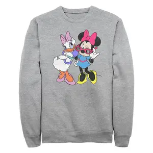 Men's Mickey & Friends Daisy Duck and Minnie Mouse Sweatshirt