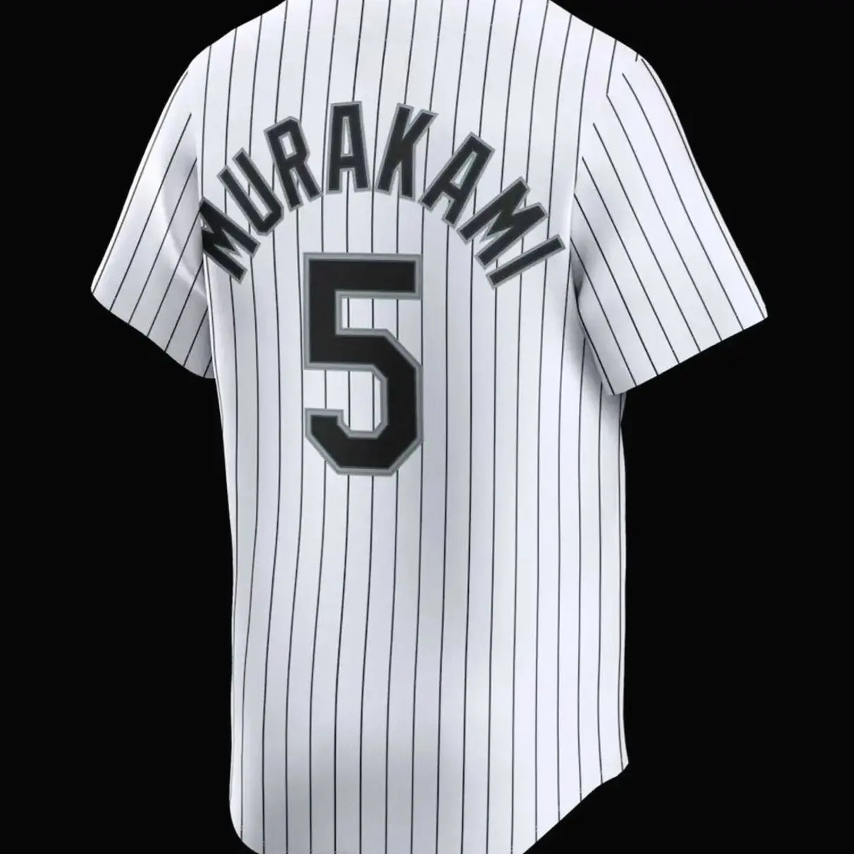 Unisex Baseball Chicago Jersey Murakami 5 Home Replica Jersey - White