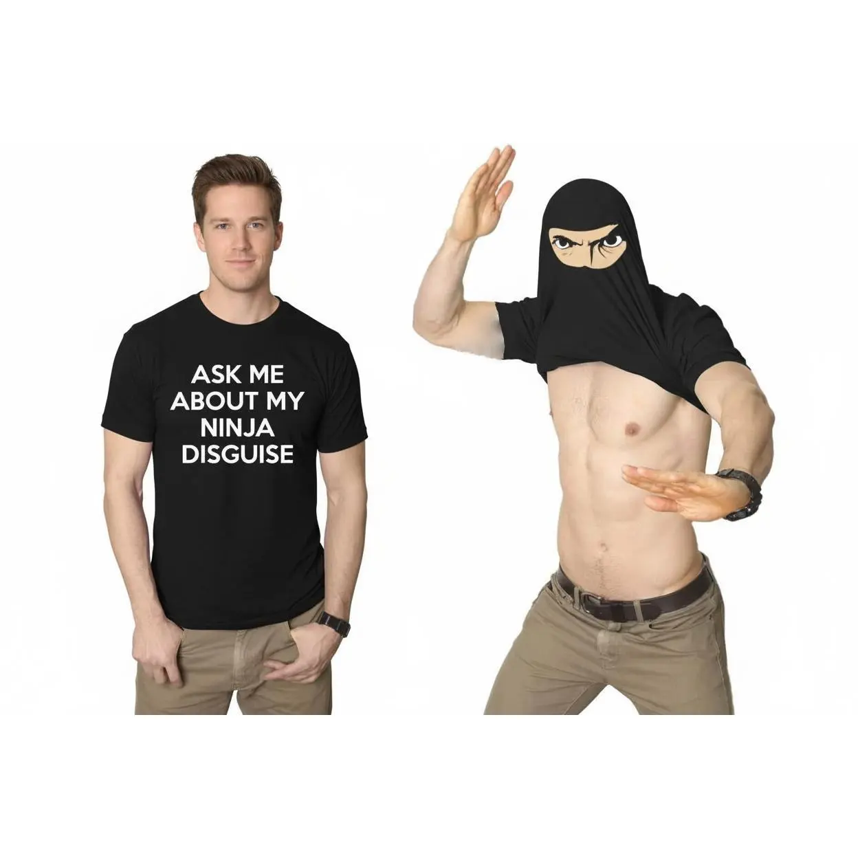Funny Ninja T-Shirt (adult & youth)