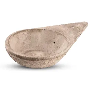 Sagrada Madre Triangular Sahumador Incense Burner | Hand-Carved Cement Ash Catcher for Sticks, Cones, Smudges & Bombs | Perfect for Meditation, Yoga, and Spiritual Spaces