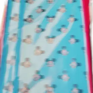 Korean Paper for Blue Toned Arrangements with Cartoon Design Perfect for Creative Projects