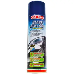 Mafra Glass Clean & Shine | Ammonia-Free, Streak-Free | Active Foam Cleaner Car Cleaning Agent Car Cleaning Supplies