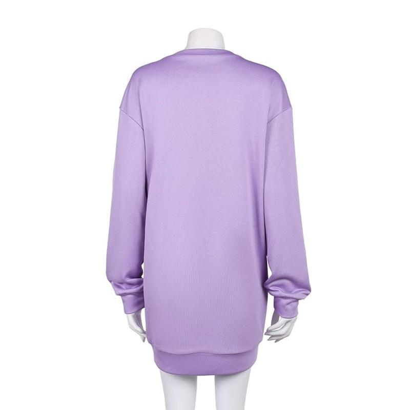 Anime Cosplay Mira Costume Kpop Pajamas Mira Purple Bear Hoodies for Adults Womens Halloween Outfits with Hair Rings Faux Cotton Sweater Cosplayer Clothes Soft Party Crewneck Gamis