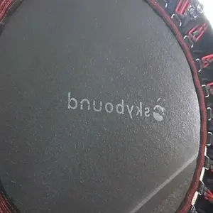 SkyBound 600 LBS Tested Foldable Mini Trampoline, 40'' Fitness Rebounder with Springs/Bungees, Adjustable U-Bar Handle, Stable Quiet Indoor/Outdoor Exercise Equipment