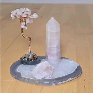 The WRIGHT Pink Small Crystal Sets