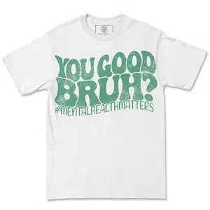 Macnificent Apparel Mens Mental Health DTF Graphic TShirt.