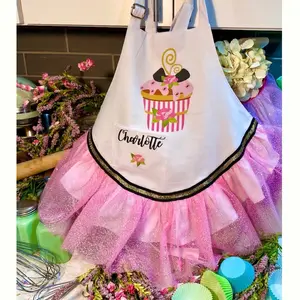 Personalized Kids Tutu Apron