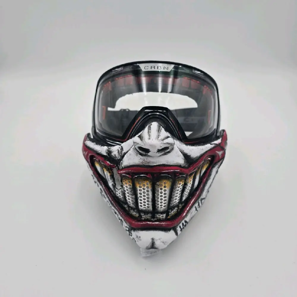 SWEET JOKER 1.0 Paintball, Airsoft, Cosplay Mask accessory hand painted