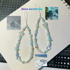 [NEW] 5 Styles Summer Keyring – Handmade Floral Phone Strap, Cute Flower Keychain 2