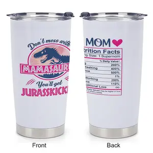 Funny Mom Tumbler 20oz Double Wall Insulated Stainless Steel Cup Perfect Mother's Day gift for Mom