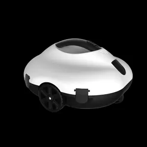 Wireless Pool Underwater Cleaning Robot, Automatic Pool Cleaner, Robotic Pool Cleaner, Easy-To-Use Pool Maintenance Tool, Ideal for Swimming Pools