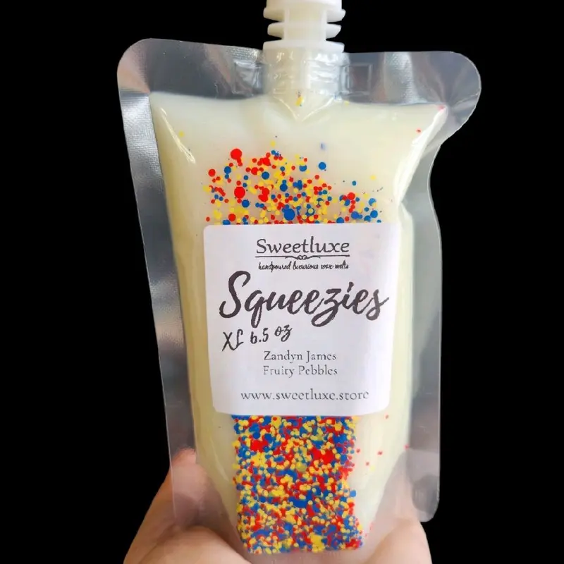 Sweetluxe XXL Squeezies Squeezable Wax Melts Over 60 Scents Candle Decor