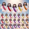 25Pcs Little Jesus Figures Mini Jesus Figures Original Design Jesus love You Figures Cute Jesus Ornaments to Hide and Seek Religious Party Favors Sunday School Baptism Gifts Spread the Gospel
