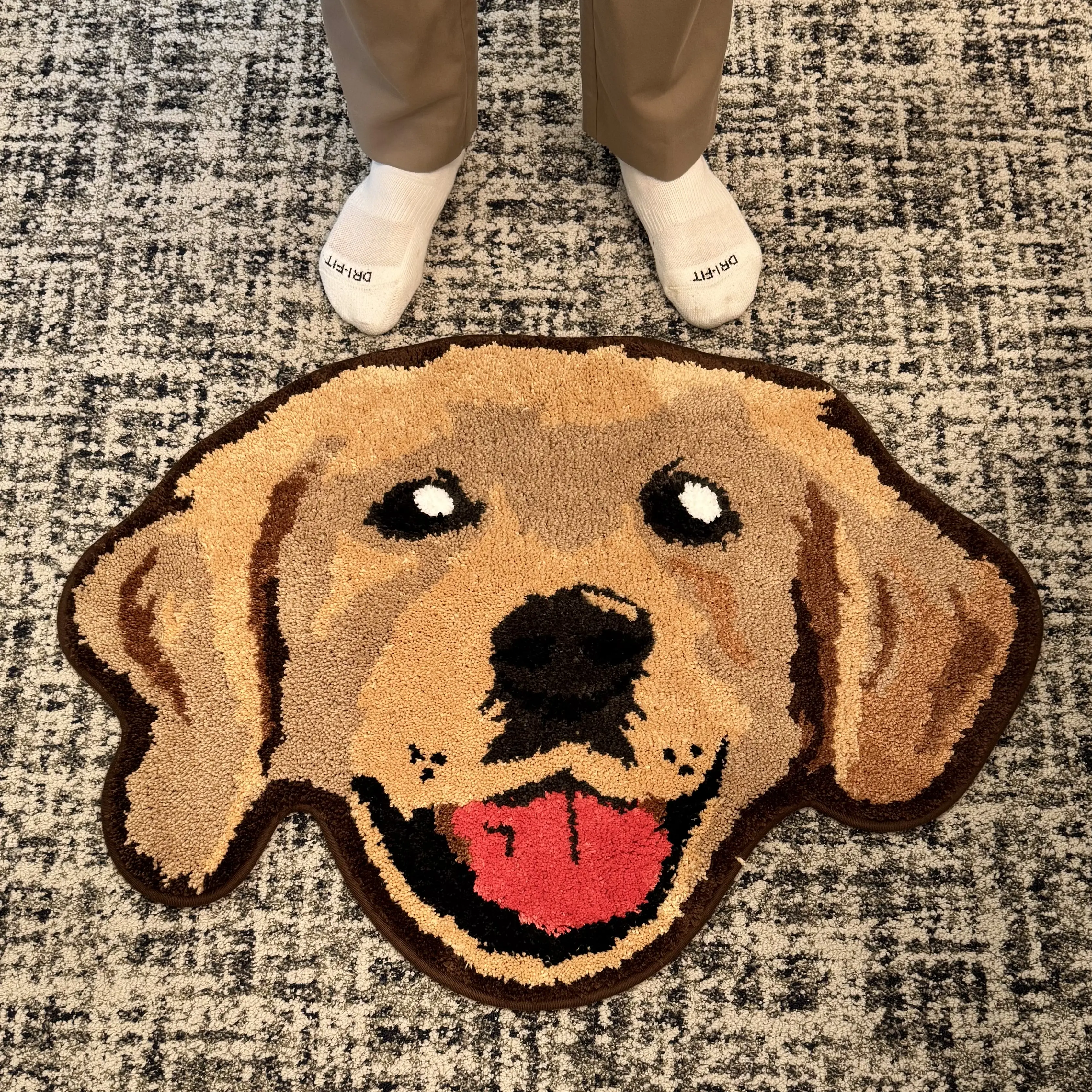 Dog & Cat Rug for Home Decoration, Dog & Cat Decoration, Designer Rugs, Soft and Fluffy Rugs for Bedroom Living Room Bathroom, Mats Carpets, Home Essentials, Non-slip, Home Decor, Decorative Carpet for Home, Cozy Bedroom, Tufted Mat, Tufted Rug