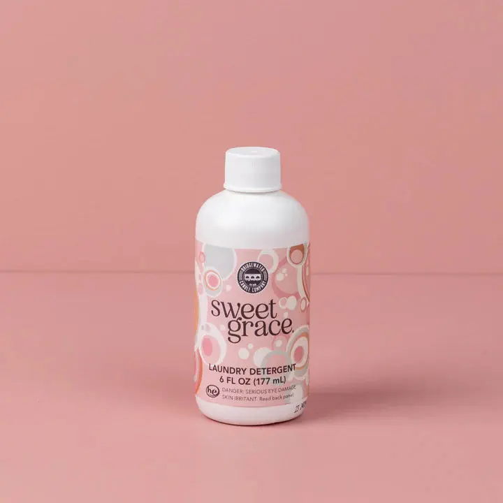 Sweet Grace 6oz Laundry Detergent - Durable Formula for Effective Laundry Cleaning