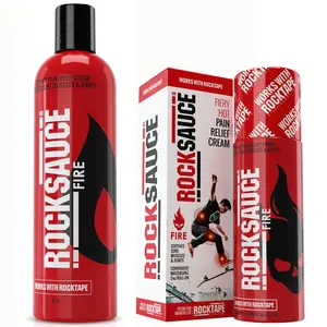 RockTape RockSauce Pain Relief Cream, Fire