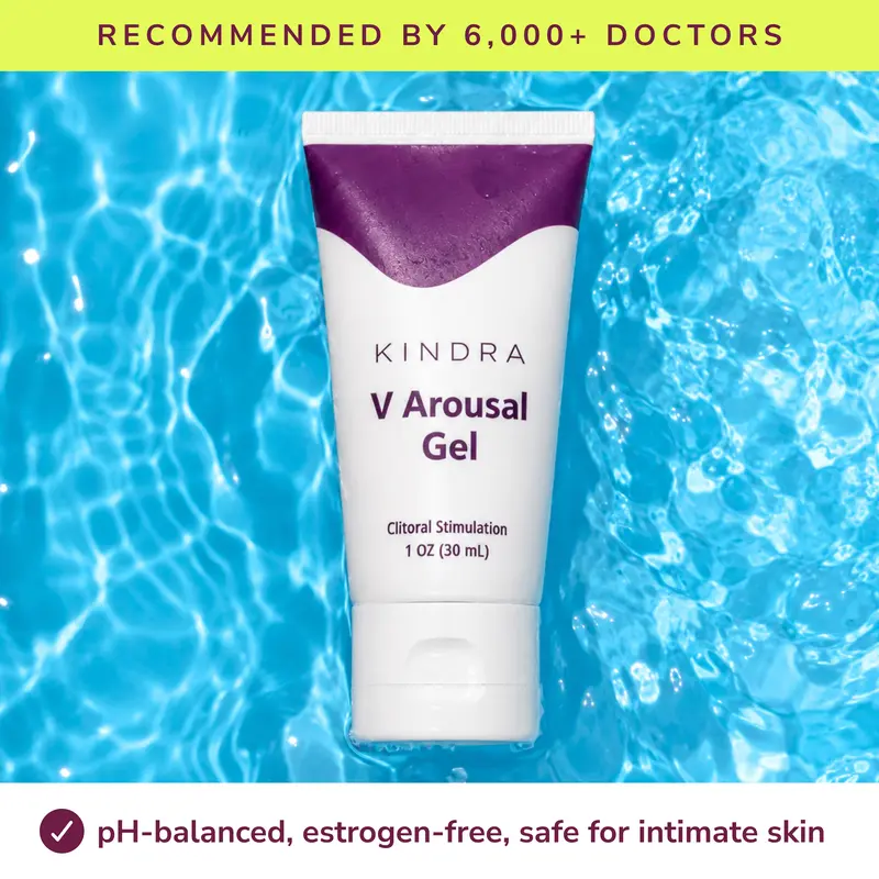 Kindra I V Arousal Gel - pH-Balanced, Enhances Drive & Pleasure