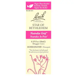 Bach Original Flower Remedies, Star of Bethlehem, 0.35 fl oz (10 ml)