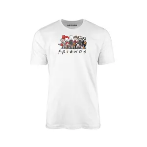 Horror Movie Friends V7 - Unisex T-Shirt