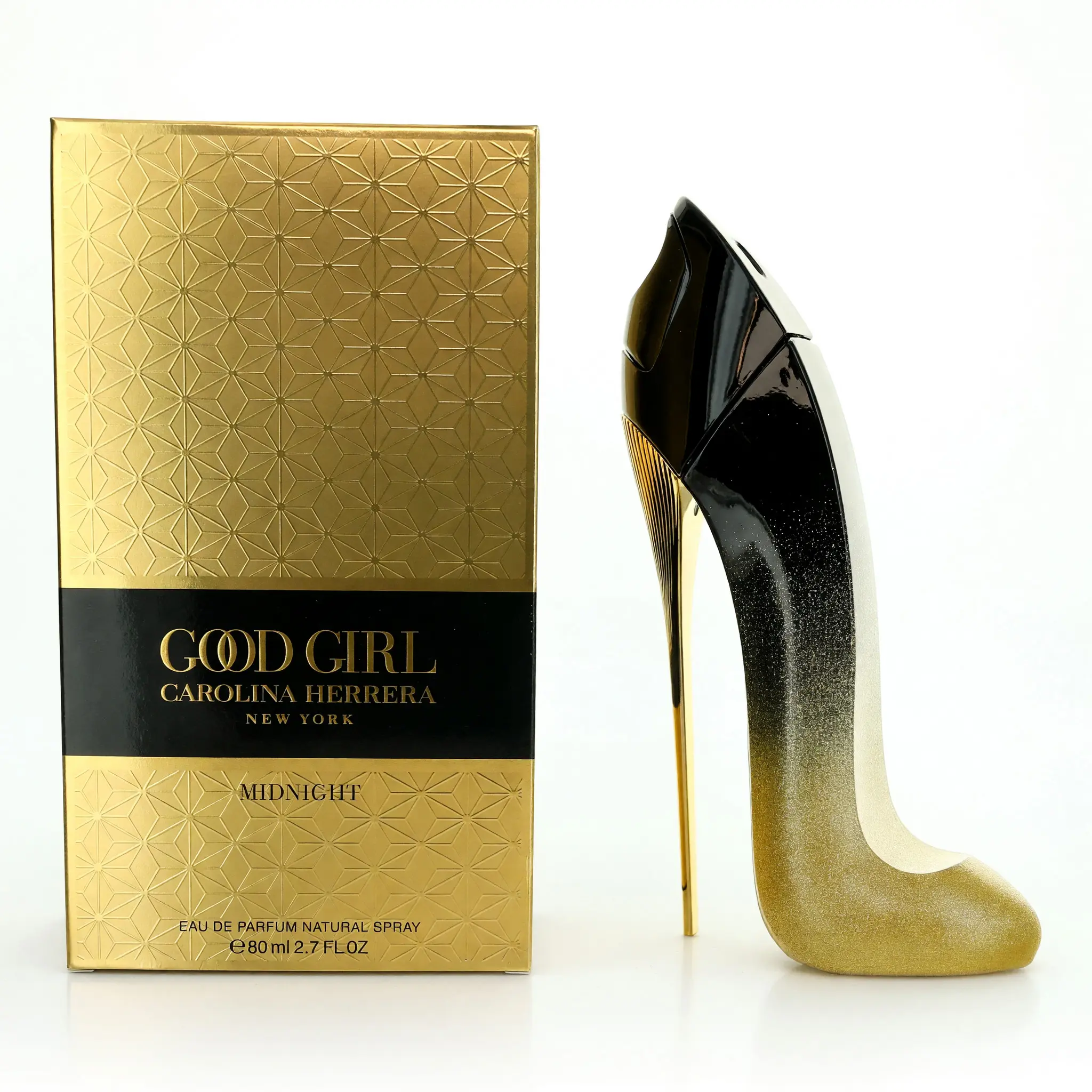 Carolina Herrera Good Girl Midnight - Prestige Women's Fragrance, 2.7 fl oz EDP Spray for Female Wear, Tonka Bean Scent, 2 to 2.9 fl oz Size Range, Almond And Pink Pepper