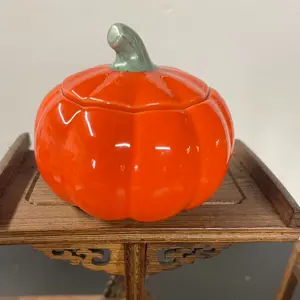 Ceramic Miniature Pumpkins Decor Gift Room Ornaments
