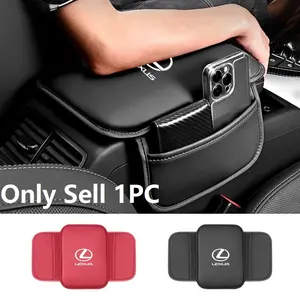 Car Arm Rest Cushion Storage Pad, Armrest Box Protective Cover, Auto Interior Decoration Accessories for Lexus Models