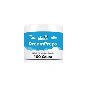 Bleep Sleep DreamPorts Starter Bundle + DreamWay Frame Connector Kit + 32 DreamPorts (16-Day Supply) + DreamPrep Witch Hazel Facial Pads (100 Wipes), Headgear-Free CPAP Interface