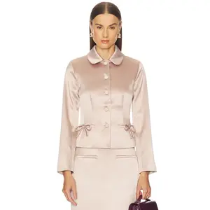 L'Academie by Marianna Yuli Jacket in Powder Pink