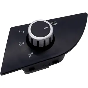 HiSport 561959565C Side Mirror Switch Knob Front Left - Compatible with VW Passat 2012 2013 2014 2015