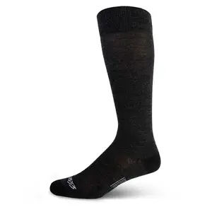 Minus33 - Microweight Merino Wool Over the Calf Mountain Heritage Socks - Breathable Moisture Wicking Anti-Microbial Full Length Liner with 3 Zone Elastics & Toe Bumper Made in USA!