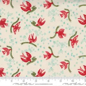Moda | Cheer and Merriment | Good Tidings Novelty Bird | Natural