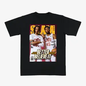Darius Garland Donovan Mitchell SLAM Cover T-Shirt, Better Believe It Basketball Graphic Tee, Fan Shirt, Gift for Fans