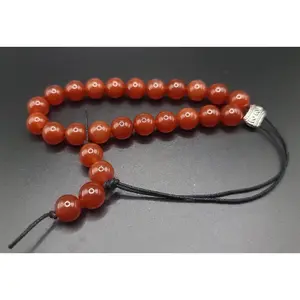 Carnelian Komboloi - Greek Worry Beads