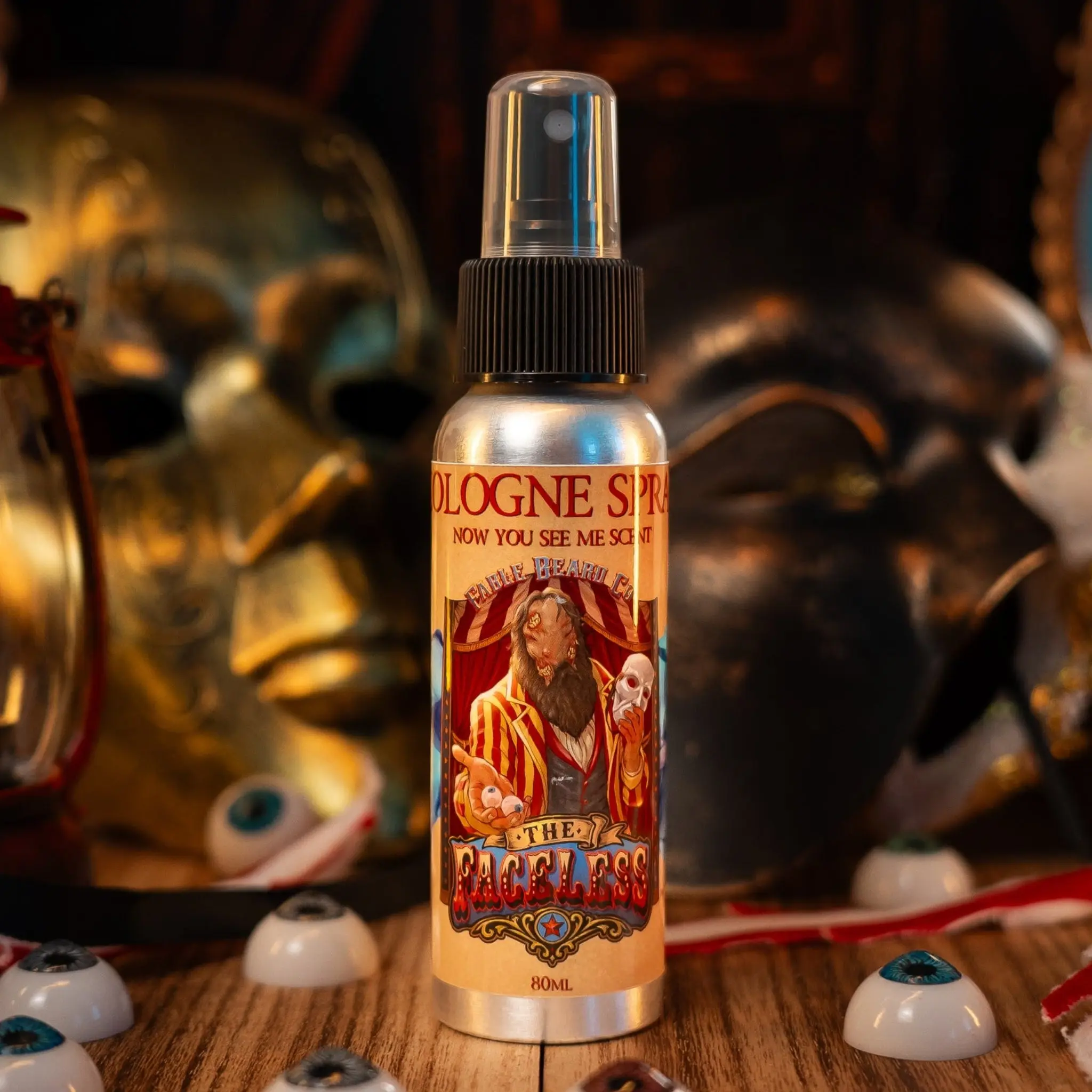 Fable Beard Co - Men's Eau De Parfum (80ml) - 50+ Signature Scents For Long-Lasting Wear