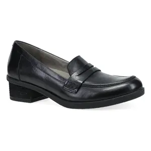 Danica Wide Black Waterproof Burnished