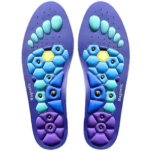 1 Pair Of Magnetic Therapy Insole, Acupoint Massage, Anti Slip Shock Absorption, With Arch Support, Suitable For All Day Standing, Can Be Cut In Size, For Men and Women Footwear