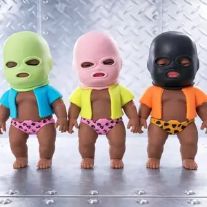 Stretchy Sand-Filled Stress Relief Doll (5.1 Inches / 13 cm) | Oddly Satisfying TPR Squishy Toy