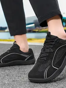 Unisex Wide Sport Shoes, Durable Rubber Sole, Lightweight Casual Sneakers, Sizes 36-48, Comfortable Walking Footwear