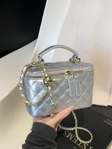Ladies' Handbag Fashionable Simple Casual Retro Quilted Design, Chic Chain Crossbody, Daily Commuting Shopping Dating Gift Giving Bag Casual Crossbody Bags