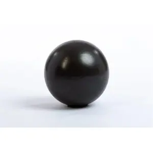 212 MAIN Ecowise Textured Grip Pilates Ball - Cocoa, Anti-Slip, Inflation-Adjustable Balance Training Exercise Equipment for Fitness, Exercise Ball