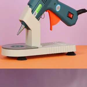 Plastic Hot Glue Gun Stand Holder Organizer, DIY Craft Tool Storage Rack Accessories, Home Repair Tools Organizer Box