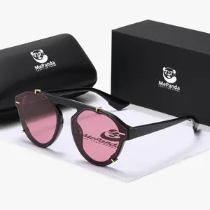 MePanda Unisex Full-frame Retro  Fashion Sunglasses UV400