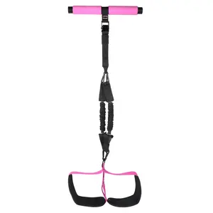 WALITO Upgraded Durable Pedal Resistance Band with Handle, Thickened Latex Tubes and Soft Foam Fabric Foot Pedal, Sit Up Exercise Equipment for Abdomen, Waist, Arm, Core/ABS, Leg, Physical Therapy