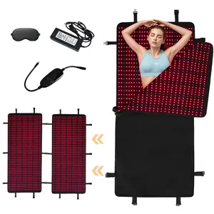 2026 New Dual Wavelength LED Beads 660nm&850nm Red Light Therapy Mat Full Body outdoorfun