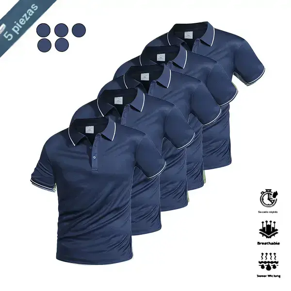Navy Blue Set of 5